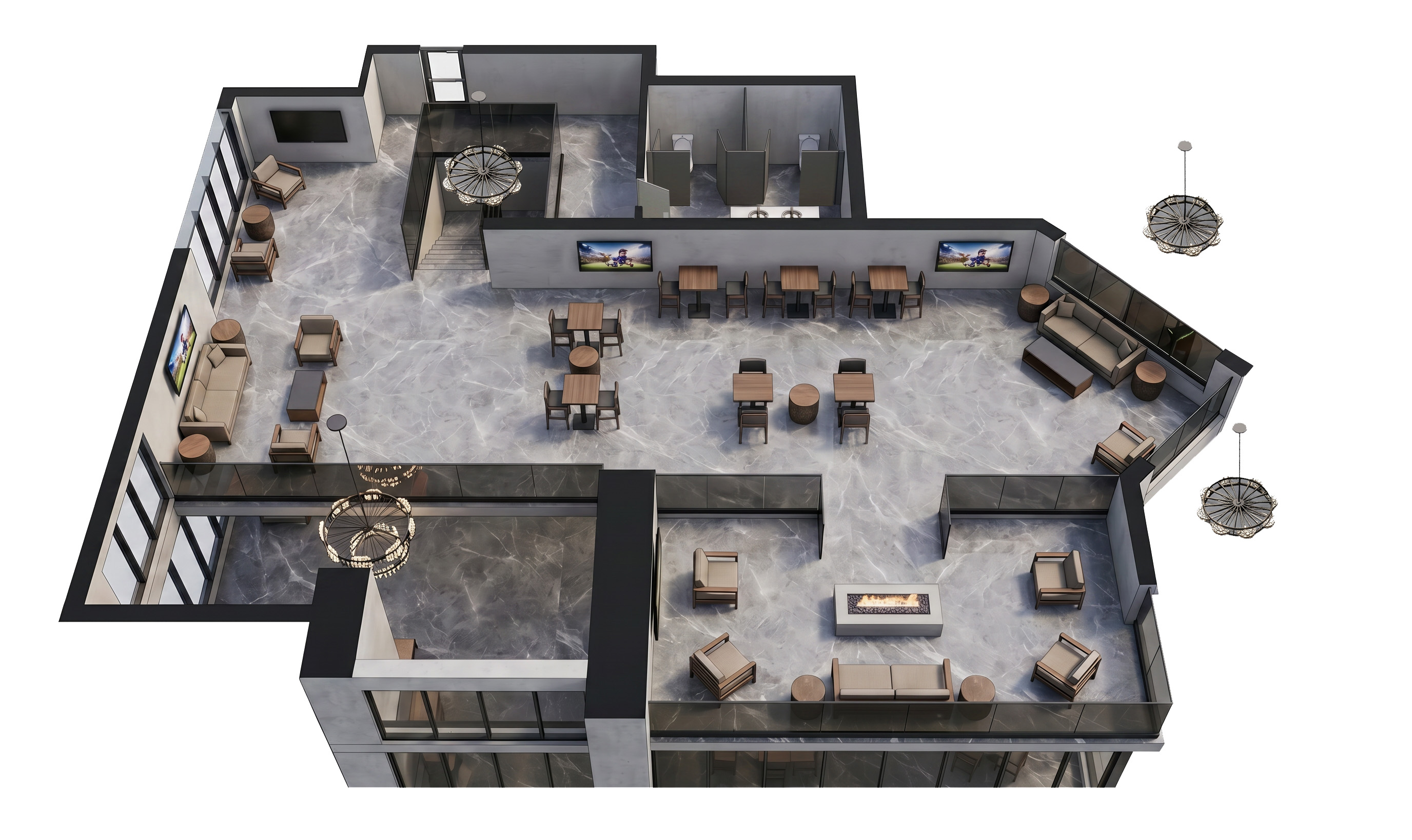 Second level render