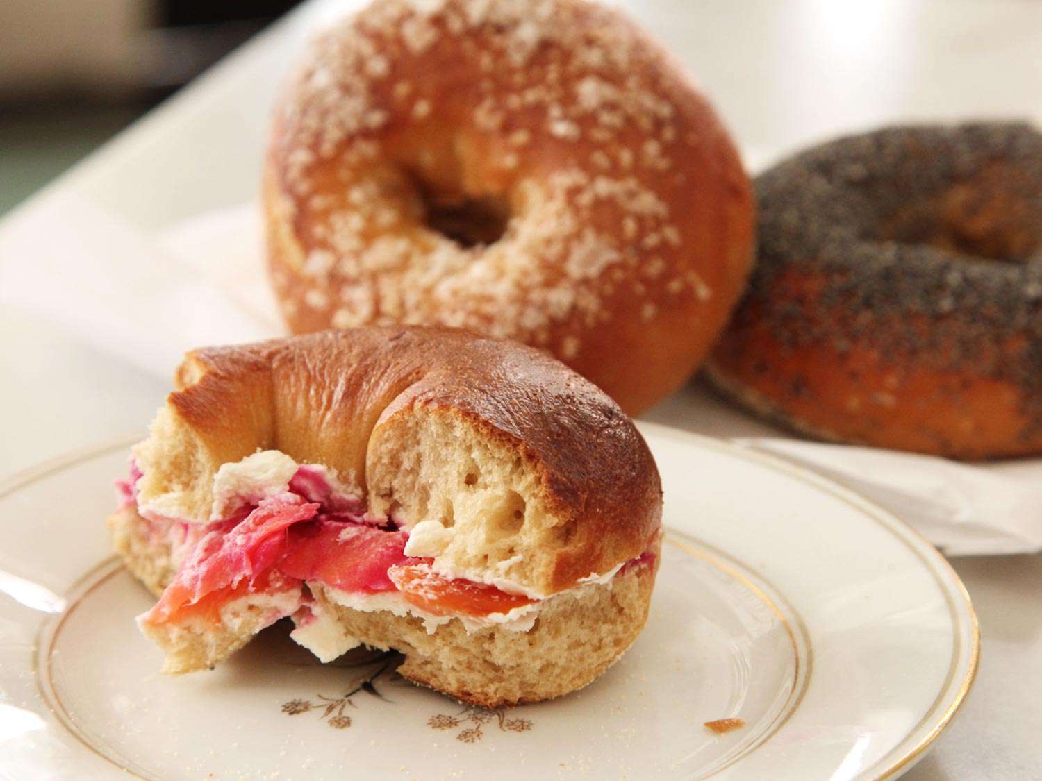 Bagel sandwich