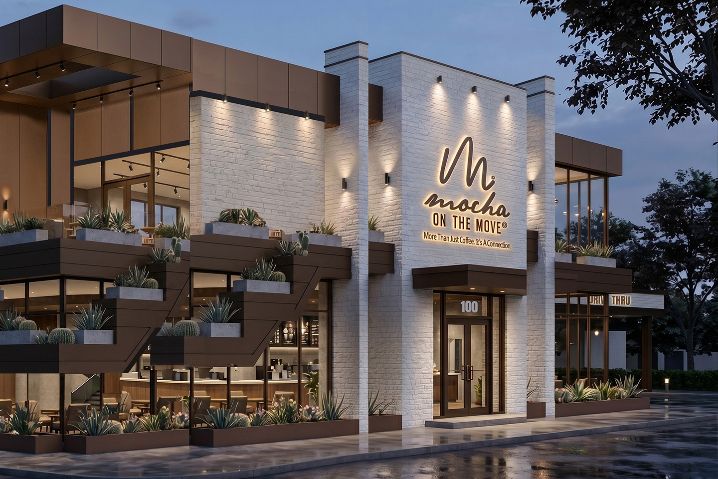 Café design concept